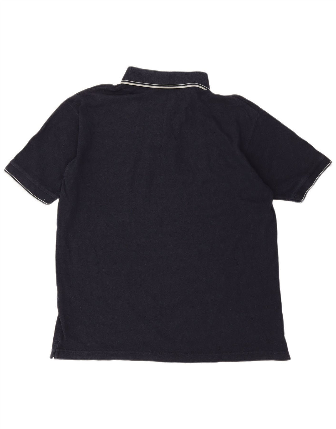 Kappa Mens Polo Shirt Medium Navy Blue Cotton