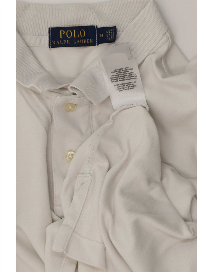 Polo Ralph Lauren Mens Shirt Medium White Cotton