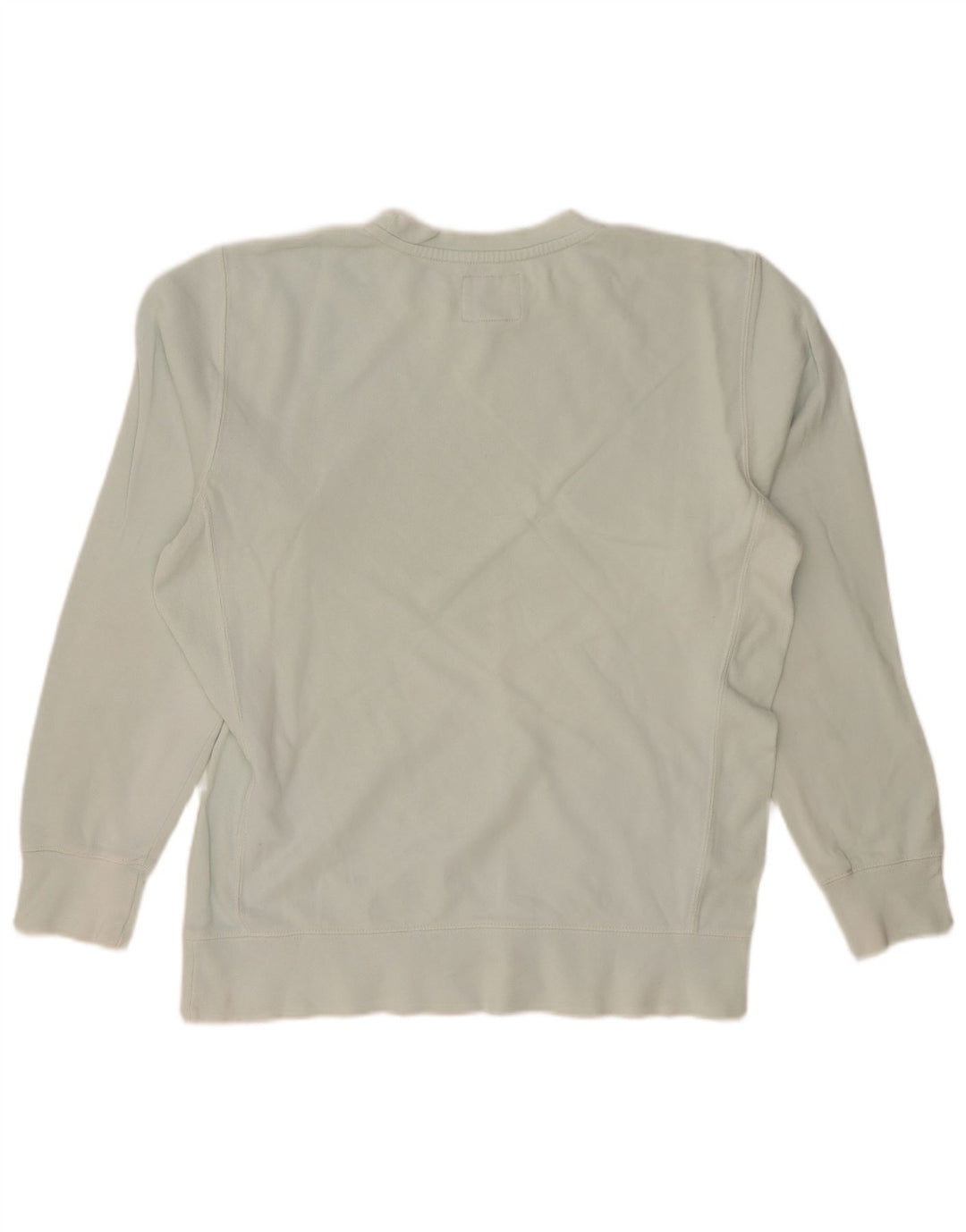 AMERICAN EAGLE Mens Graphic Sweatshirt Jumper Medium Blue Cotton