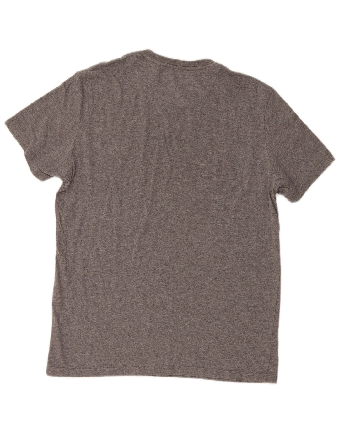 LYLE & SCOTT Mens T-Shirt Top Medium Grey Cotton