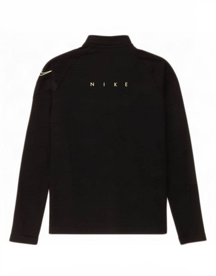 Nike Boys Dri Fit Graphic Pullover Tracksuit Top 10-11 Years Medium Black
