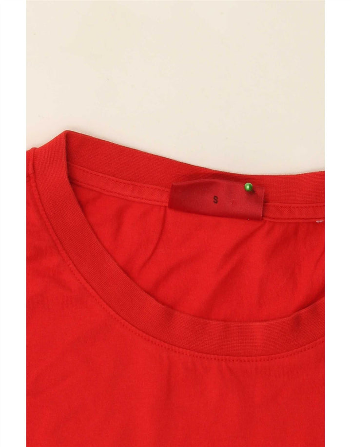 Hugo Boss Mens Graphic T-Shirt Top Small Red