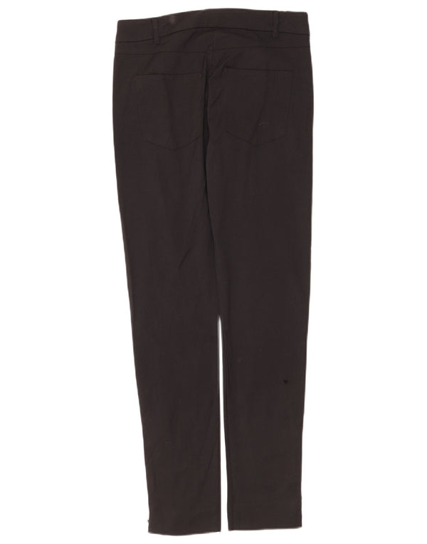 Max & Co. Womens Slim Casual Trousers UK 6 XS W28 L30 Black Viscose