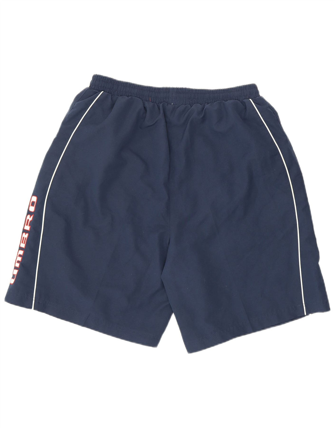 Umbro Mens Sport Shorts Large Navy Blue Polyester