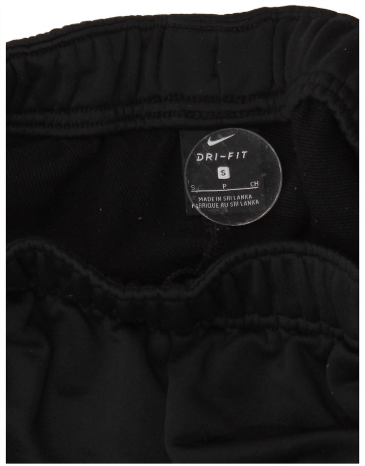 Nike Womens Dri Fit Tracksuit Trousers Small  Black Polyester