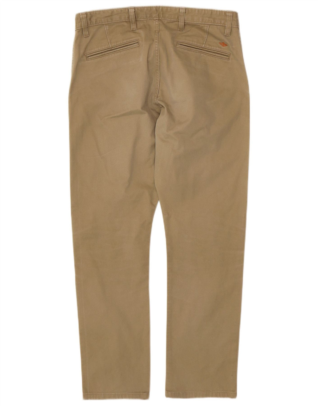 DOCKERS Mens Slim Chino Trousers W32 L29 Khaki Cotton