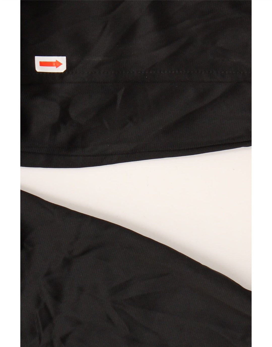 DIADORA Womens Tracksuit Top Jacket UK 14 Medium Black Polyester