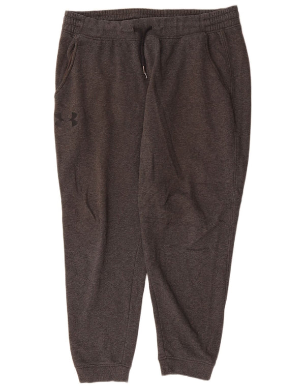 Under Armour Mens Cold Gear Tracksuit Trousers Joggers 2XL  Grey Cotton