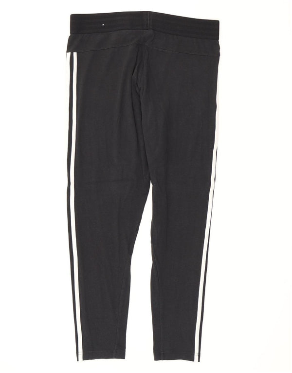 Adidas Womens Leggings UK 16/18 Large Black