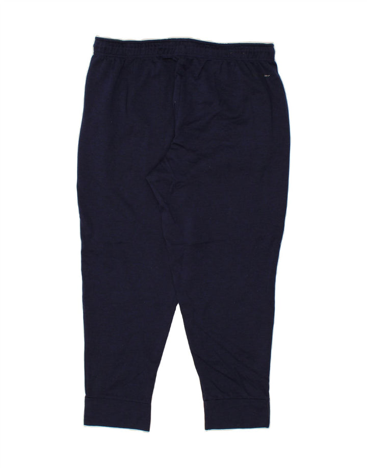 EDDIE BAUER Mens Tracksuit Trousers Joggers Large  Navy Blue Polyester Vintage Eddie Bauer and Second-Hand Eddie Bauer from Messina Hembry 