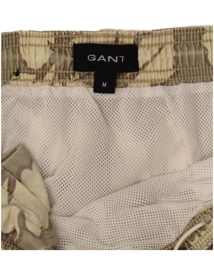 GANT Mens Swimming Shorts Medium Beige Floral