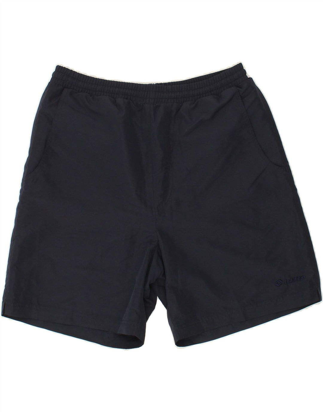 LOTTO Mens Sport Shorts UK 38/40 Medium Navy Blue Polyester Vintage Lotto and Second-Hand Lotto from Messina Hembry 