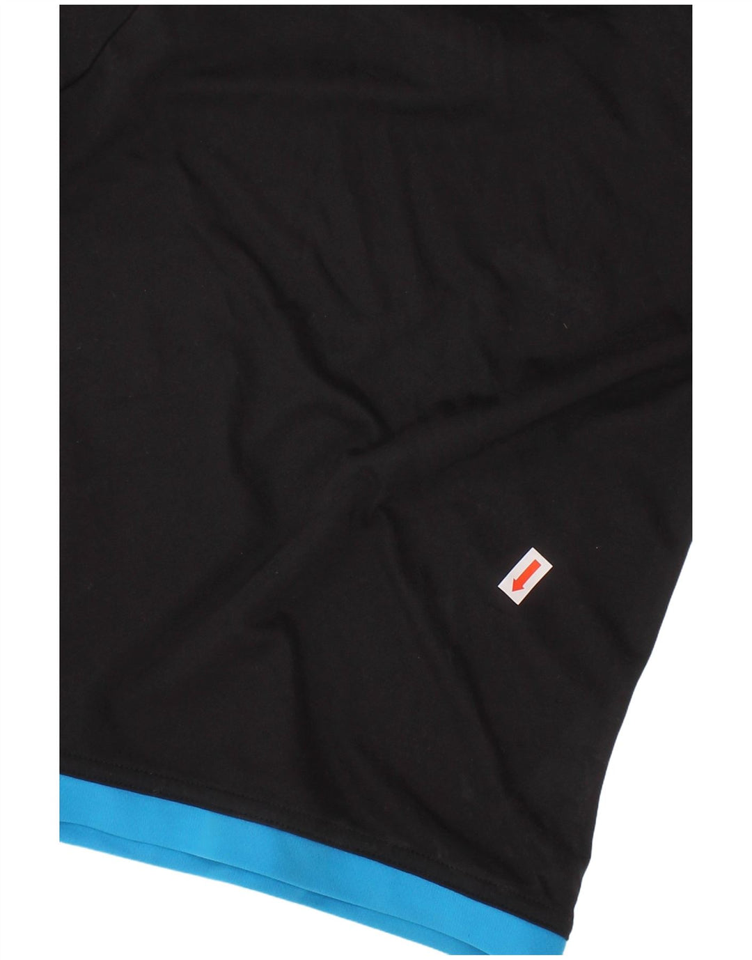 ADIDAS Boys Climalite T-Shirt Top 4-5 Years Black Colourblock Polyester