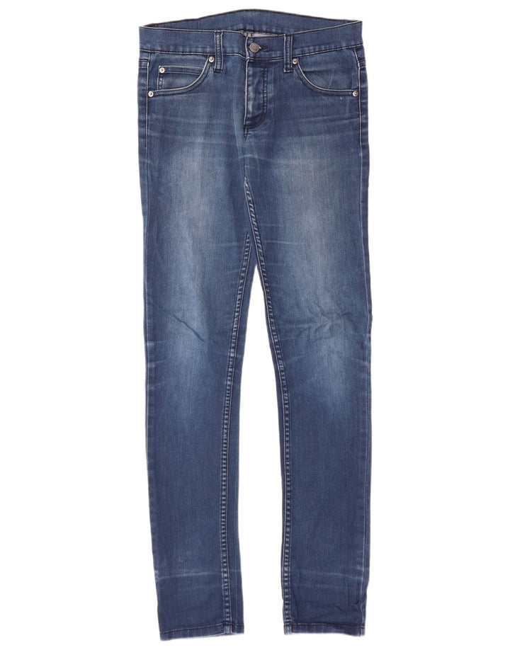 CHEAP MONDAY Womens Skinny Jeans W28 L32  Blue Cotton