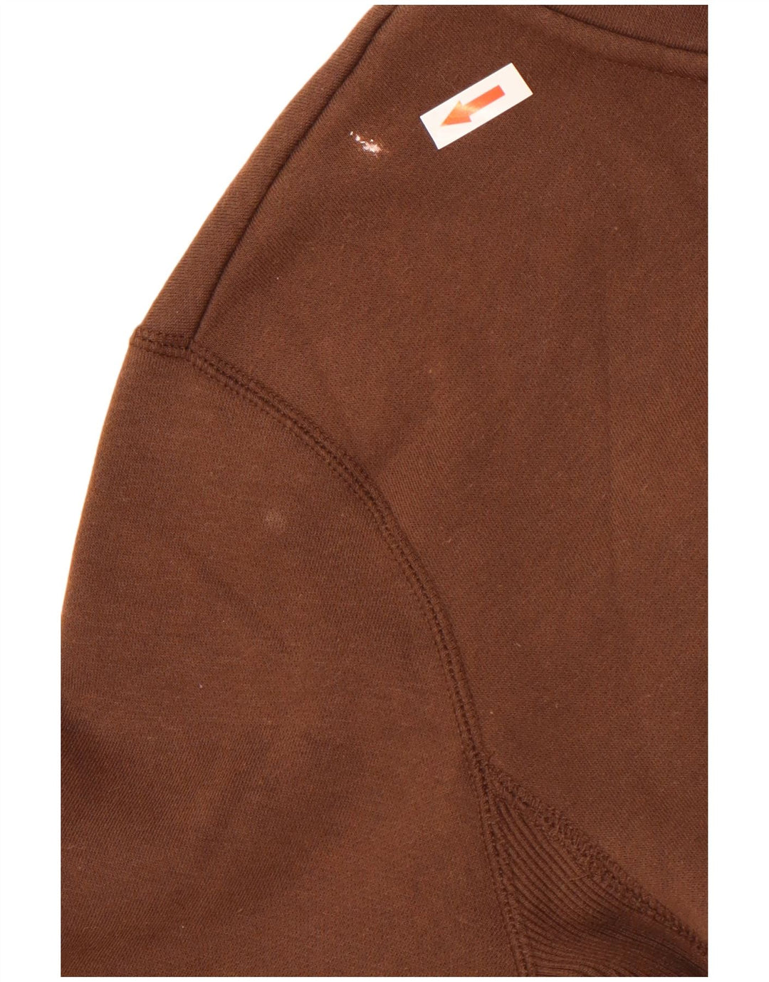 Nike Mens Tracksuit Top Jacket UK 38/40 Medium Brown Cotton