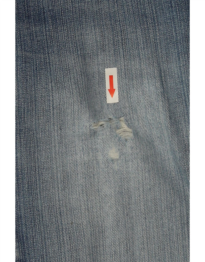 Lee Mens Cameron Bootcut Jeans W33 L33 Blue Cotton