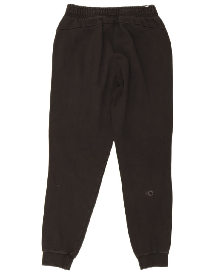 Puma Mens Tracksuit Trousers Joggers Medium  Black Cotton