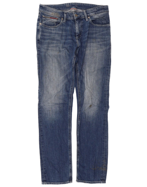 Tommy Hilfiger Mens Scanton Slim Jeans W32 L32 Blue Cotton