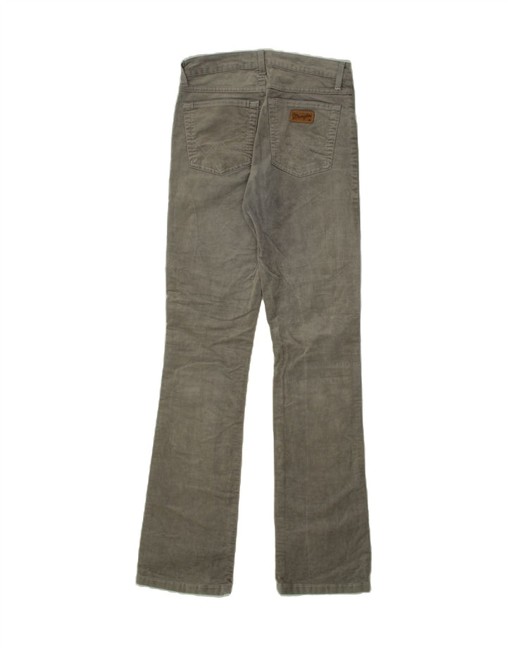 WRANGLER Womens Bootcut Casual Trousers W30 L33 Grey Vintage Wrangler and Second-Hand Wrangler from Messina Hembry 
