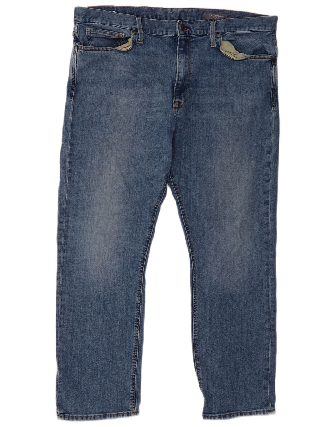 Marks & Spencer Mens Straight Jeans W40 L29 Blue Cotton