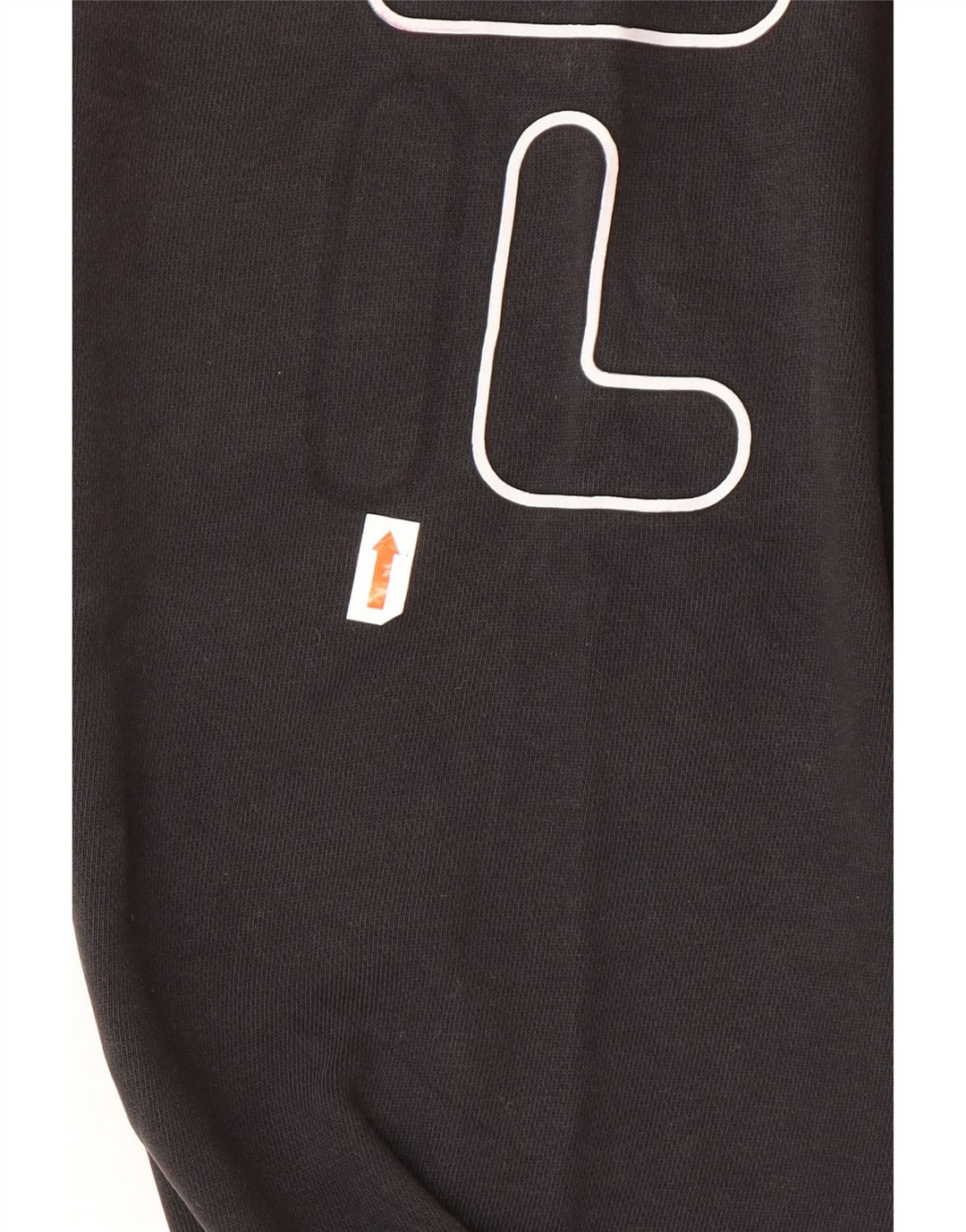 FILA Womens Graphic Tracksuit Trousers Joggers UK 6 XS Black