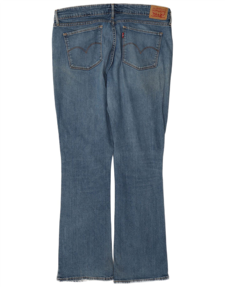 Levi's Womens 715 Bootcut Jeans W32 L30 Blue Cotton