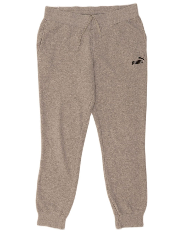 Puma Womens Tracksuit Trousers Joggers UK 14 Large Grey