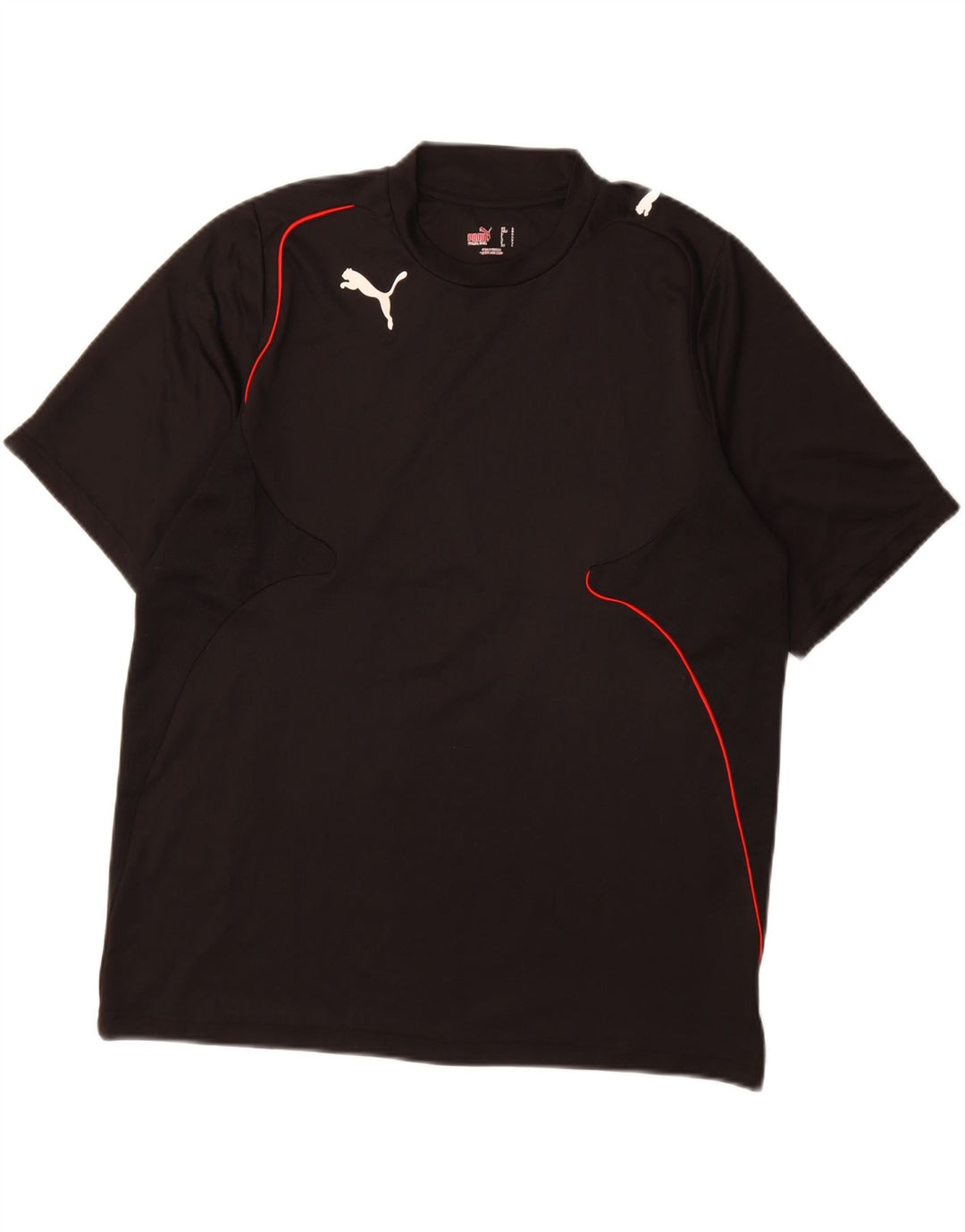 PUMA Mens T-Shirt Top Large Black