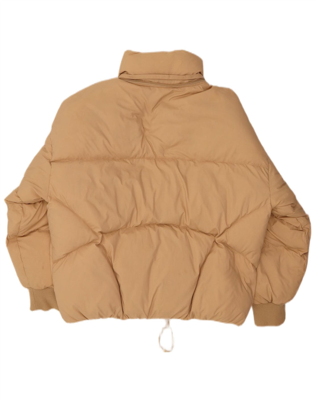 LEVI'S Womens Oversized Padded Jacket UK 6 XS Beige Polyamide
