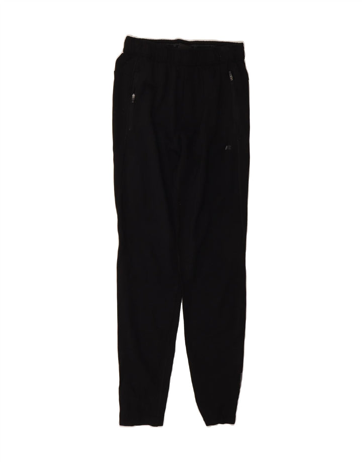 RUSSELL ATHLETIC Mens Tracksuit Trousers Small  Black Polyester Vintage Russell Athletic and Second-Hand Russell Athletic from Messina Hembry 