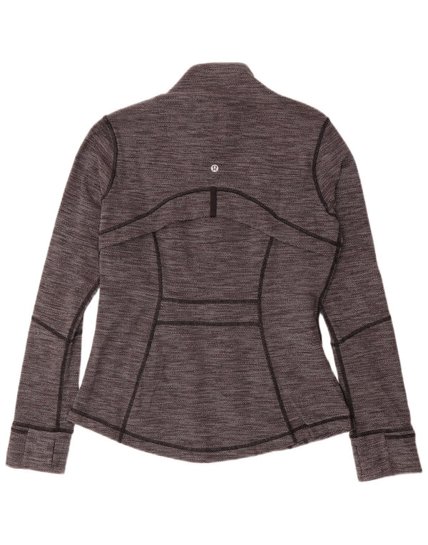 LULULEMON Womens Tracksuit Top Jacket US 10 Large Grey