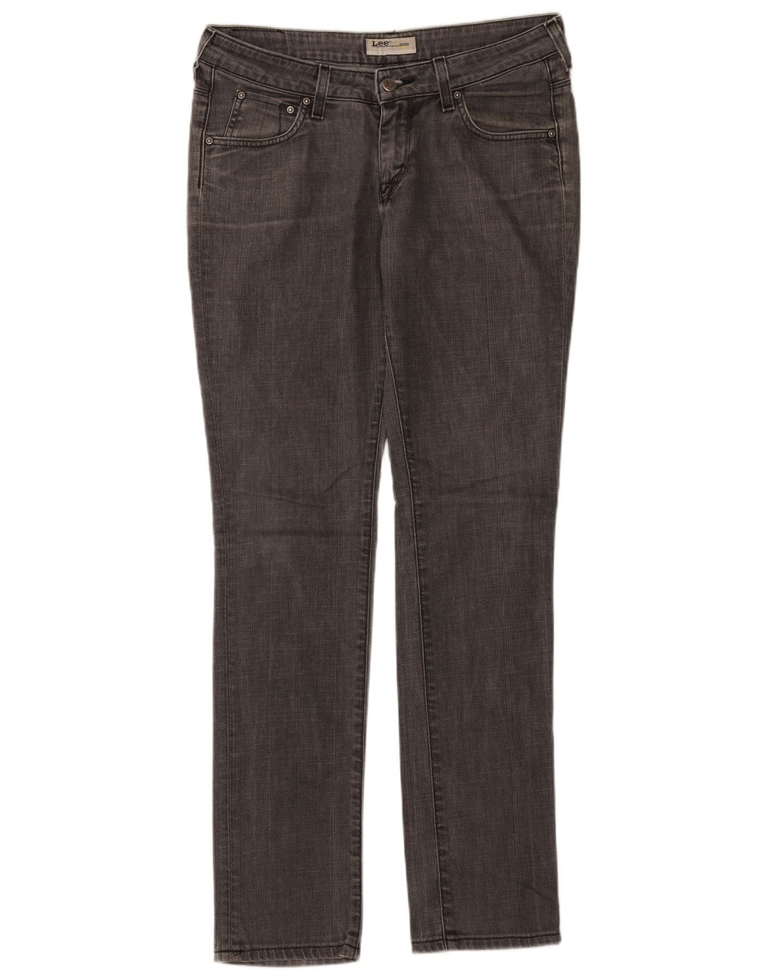 LEE Womens Norma Slim Jeans W30 L33  Grey Cotton
