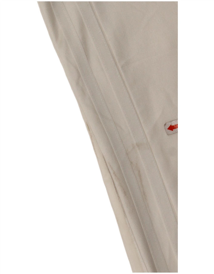 ADIDAS Mens Tracksuit Trousers Medium  White Polyester