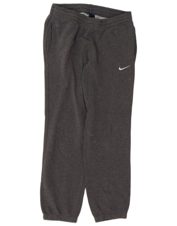 Nike Mens Tracksuit Trousers Joggers Small Grey Cotton