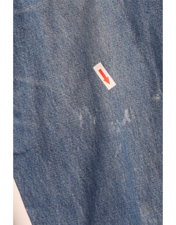 Levi's Mens 521 Straight Jeans W38 L34 Blue Cotton