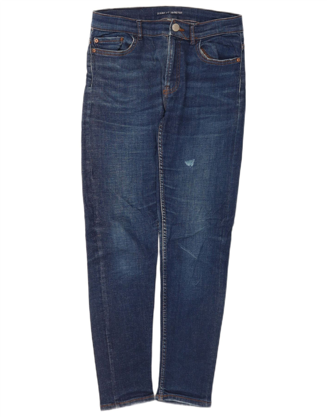 Zara Womens Skinny Jeans W28 L26 Blue