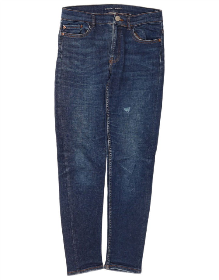 Zara Womens Skinny Jeans W28 L26 Blue