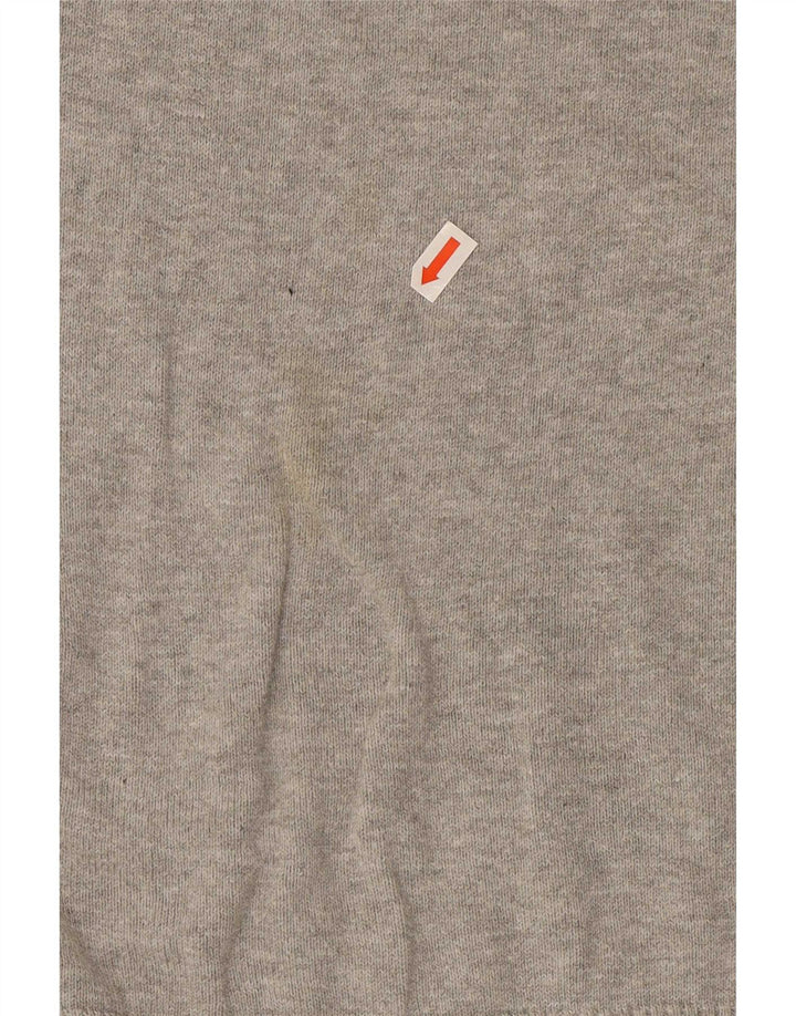 Penguin Mens Crew Neck Jumper Sweater Large Grey Cotton