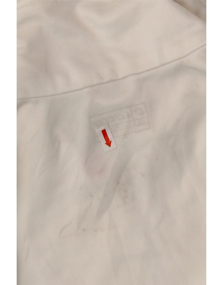 LOTTO Mens Tracksuit Top Jacket 2XL White Colourblock Polyester