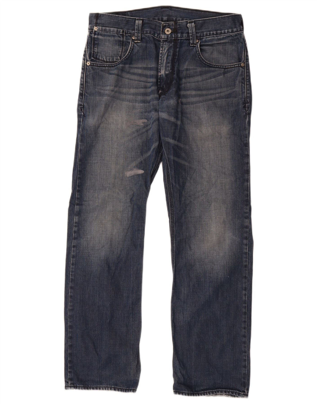 Levi's Mens 514 Straight Jeans W32 L30 Blue Cotton