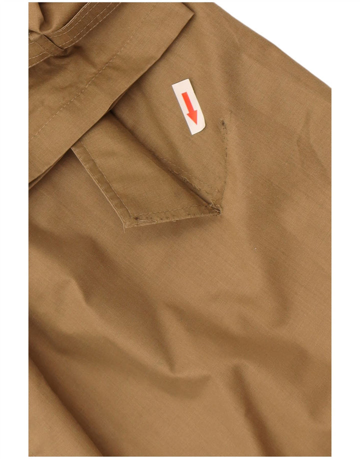 Vintage Mens Trench Coat EU 46 Small Brown