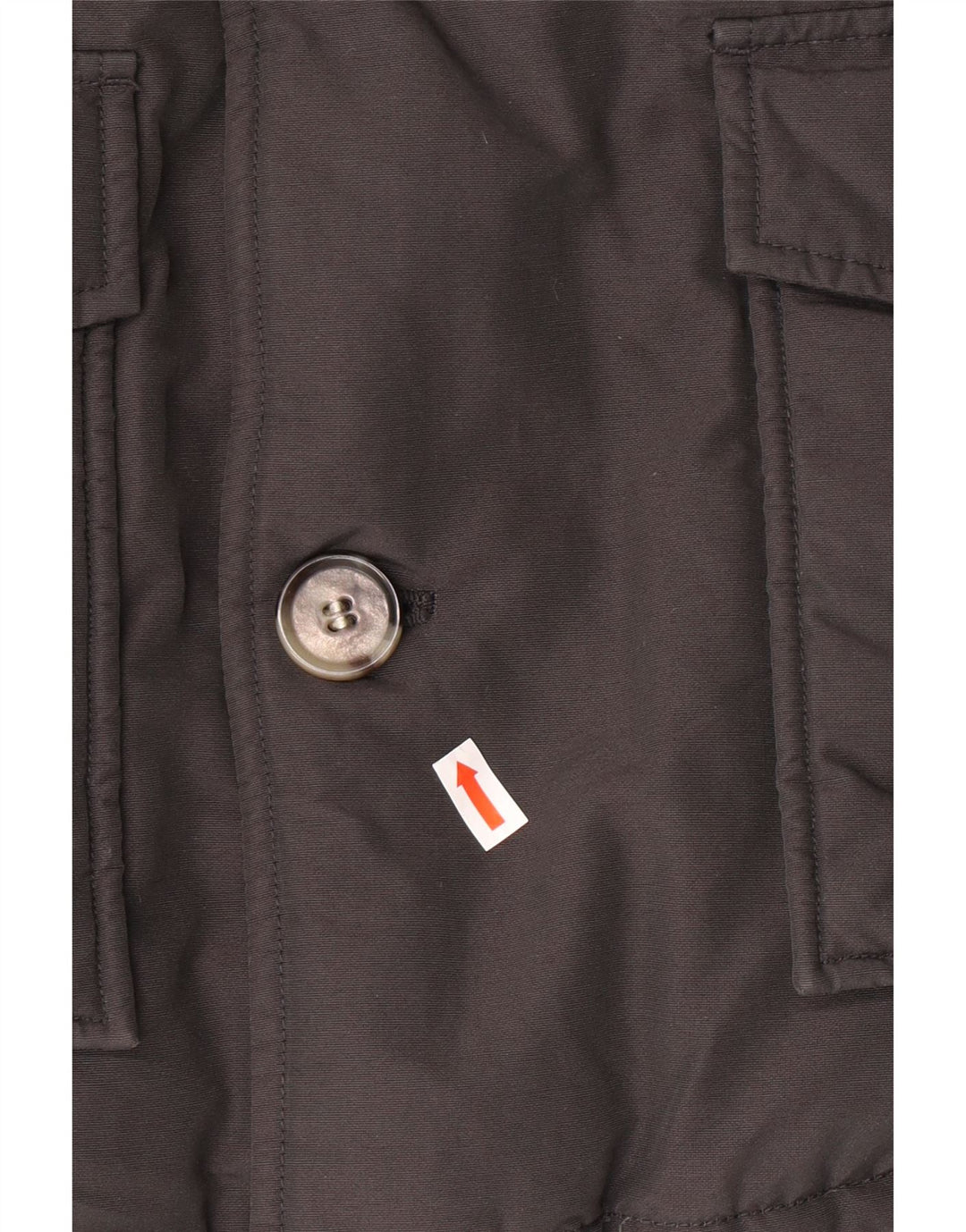 WOOLRICH Boys Hooded Padded Coat 9-10 Years Black Cotton