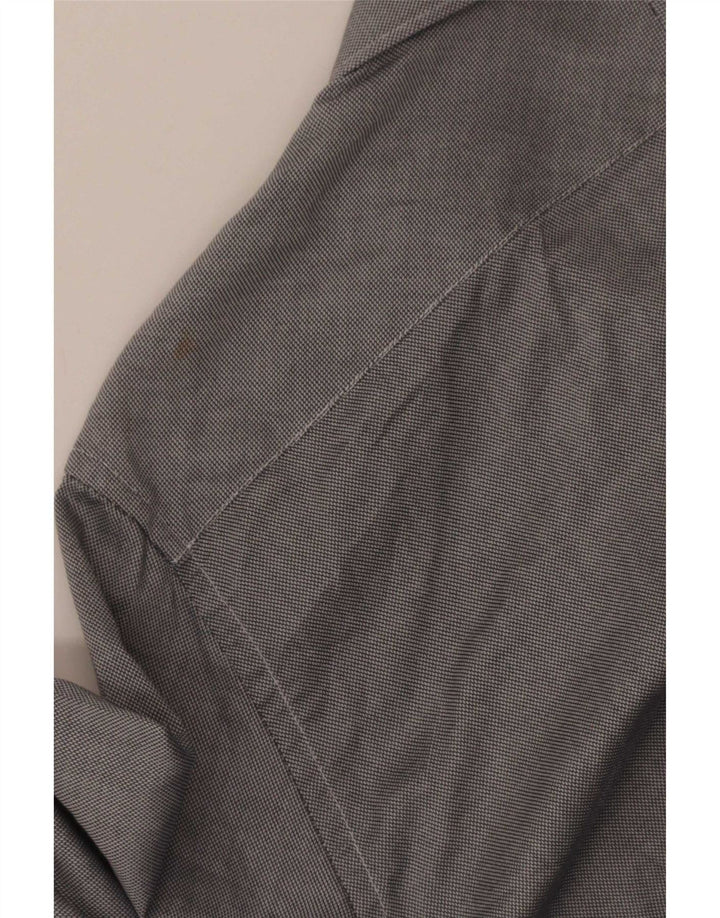 French Connection Mens Shirt Medium Grey Cotton