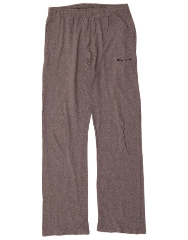 Champion Mens Tracksuit Trousers Medium  Grey Cotton