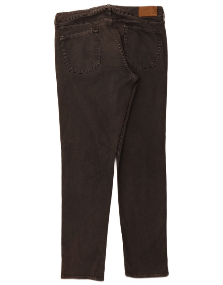 BONOBOS Mens Slim Jeans W34 L32  Grey Cotton
