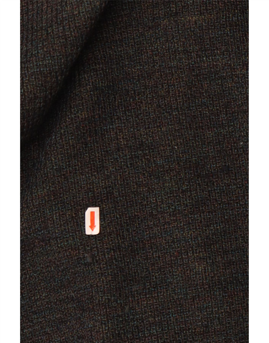 Marz Mens Double Breasted Cardigan Sweater EU 52 Large Grey Flecked Wool