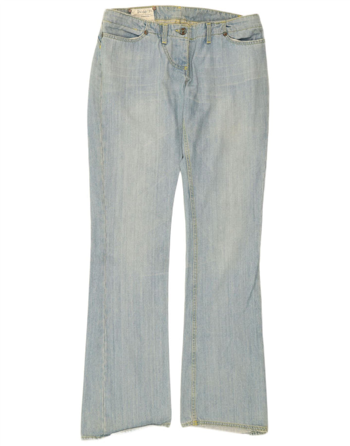 Dondup Womens Bootcut Jeans W31 L34 Blue Cotton