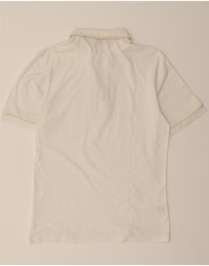 PENGUIN Mens Polo Shirt Small White Cotton Vintage Penguin and Second-Hand Penguin from Messina Hembry 