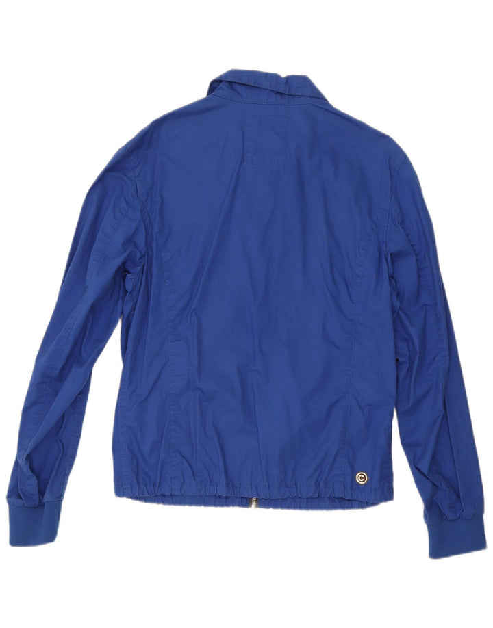COLMAR Mens Tracksuit Top Jacket IT 46 Small Blue Polyester