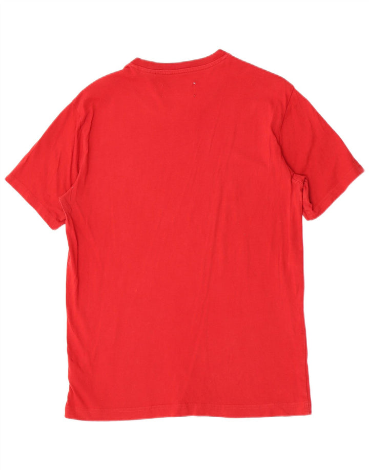 Penguin Mens T-Shirt Top Small Red Cotton